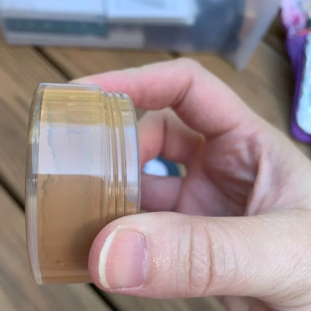 OSP Cosmetics Mineral Foundation Loose Powder in Mineral Deep Dark